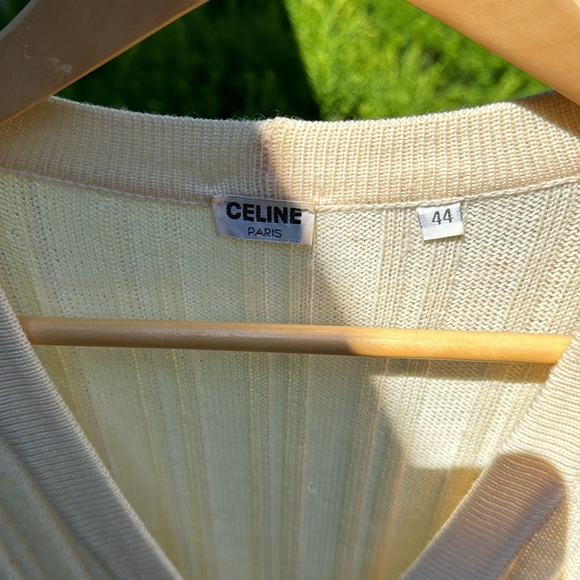 2 Vintage Celine wool cardigans - Picture 9 of 12